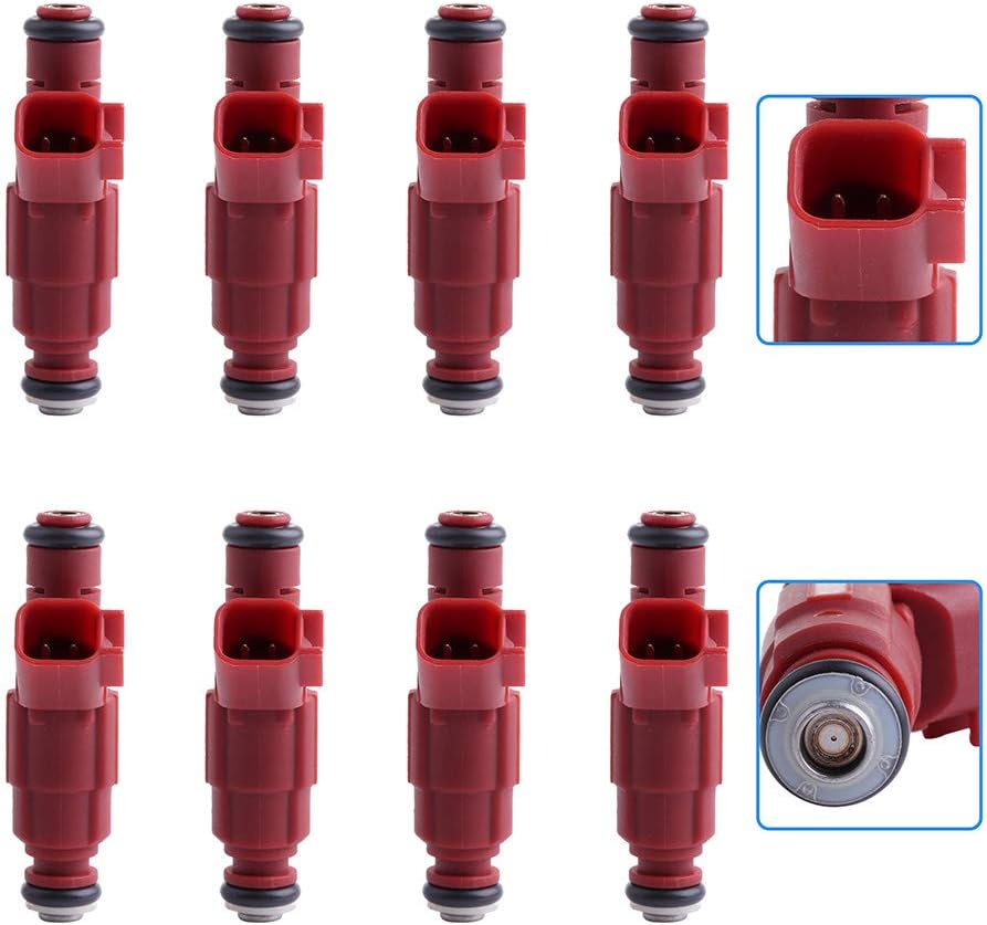 Injectors,cciyu 1 Hole Fuel Injectors Set fit for Dodge for