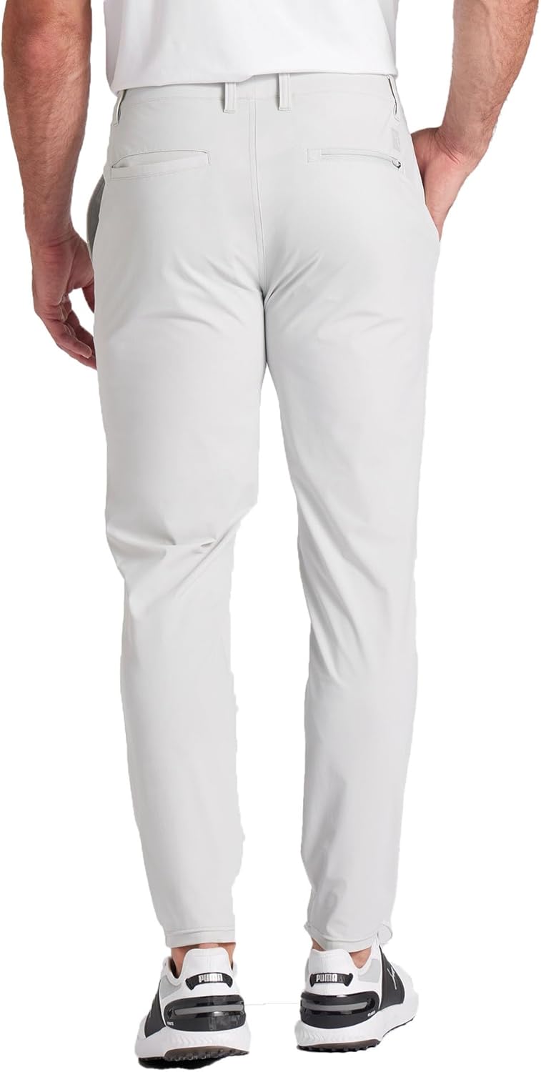 PUMA Mens 101 Evo Pants Casual Lightweight - Beige - Image 2