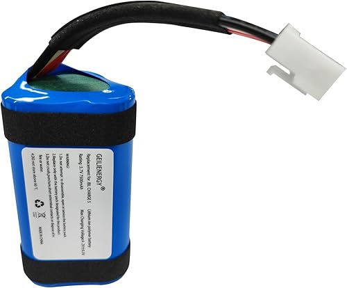 Miniatura 5 de GEILIENERGY Batería de repuesto de 3.7 V compatible con altavoz Bluetooth inalámbrico JBL Charge 5, compatible con parte no GSP-1S3P-CH4A