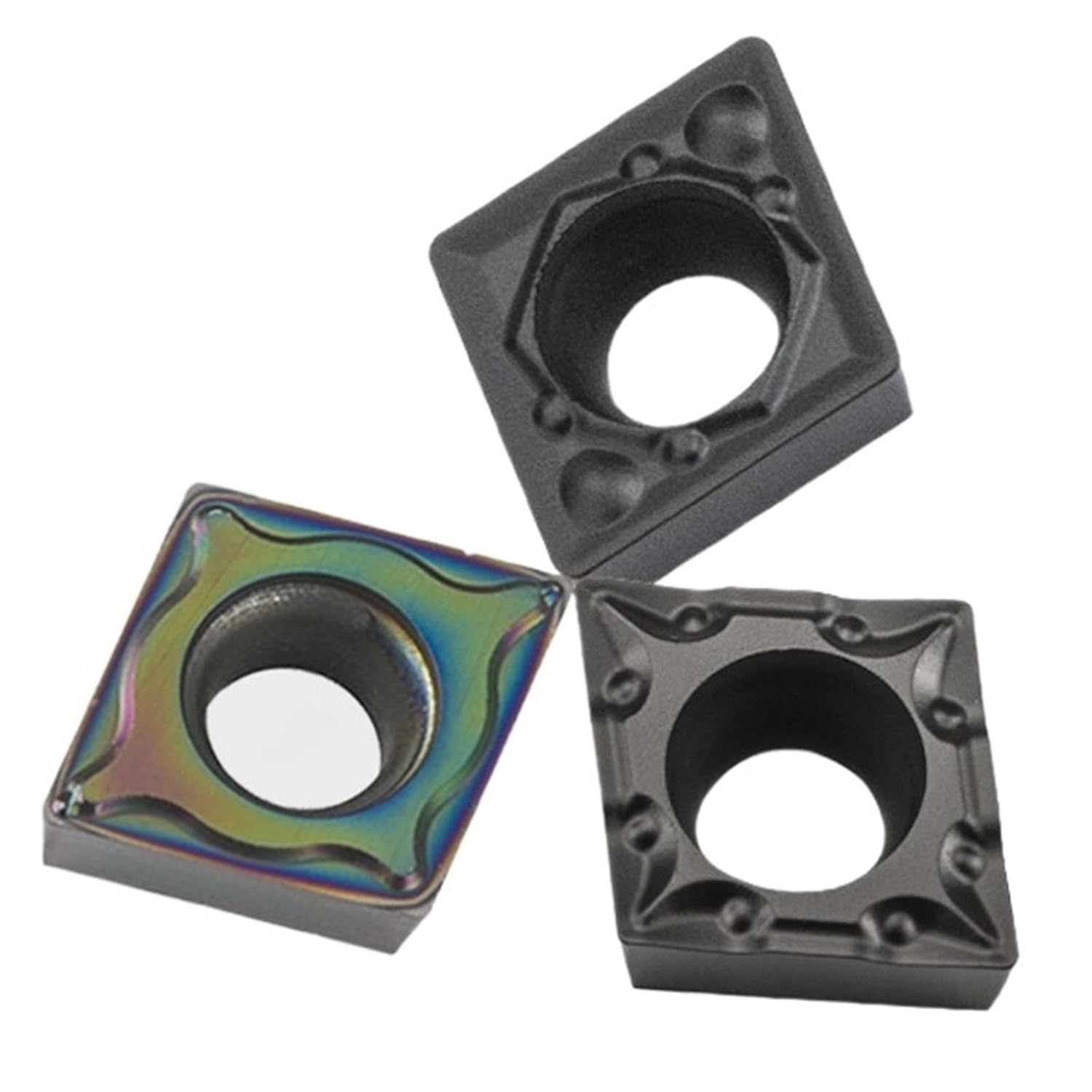 CCMT Blade for Steel CCMT06/09 TF/LQ/TM/MF/PF/PM YZ6030 YZ5010 Carbide Insert for SCLCR/L External Turning Tool Cutter CNC Lathe (Size : CCMT060204-TM YZ6030)