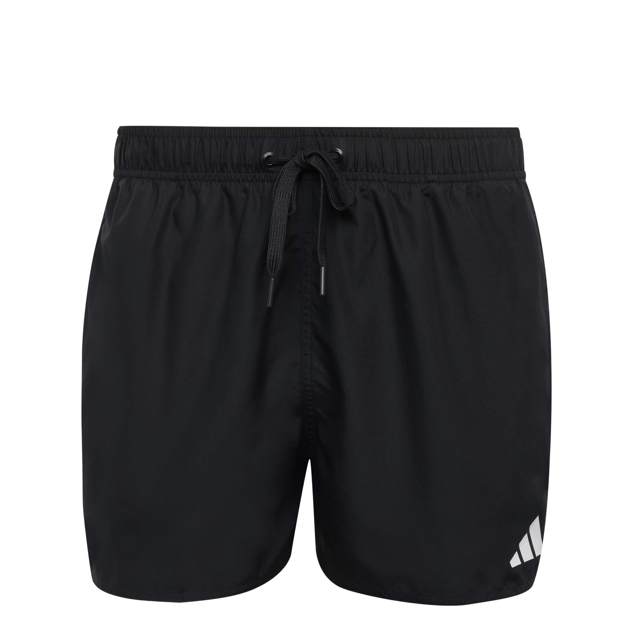 adidas Uomo 3 Stripes Swim Shorts 3 Inch, Black/​White, M