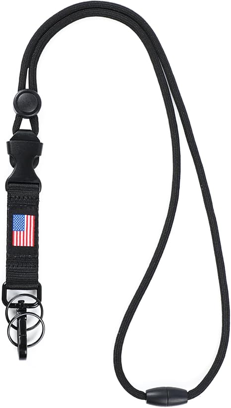 Gamescom Amérique Latine 2026 : une table ronde avec les voix brésiliennes de Resident Evil Requiem 6 61AzL7ID9eL. AC SX466 DAYGOS Breakaway Lanyards for ID Badges - Safety Detachable Key Lanyard with USA Flag, Adjustable Neck Strap Lanyard for Card Holder and Keys, Red & Blue, 1PCS