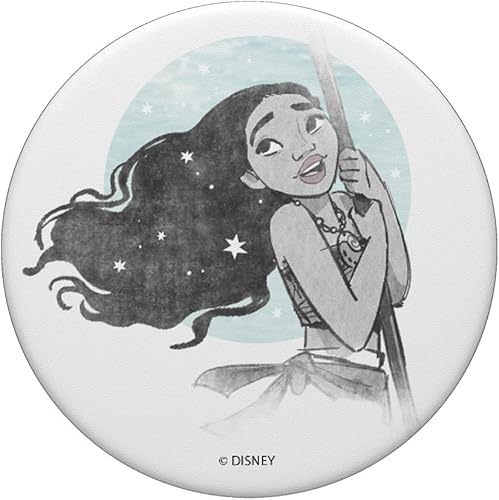 Miniatura 3 de Disney Moana Star Sketch - PopSockets de agarre y soporte para teléfonos y tabletas