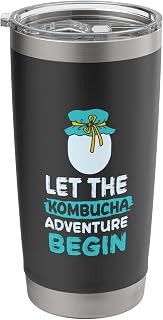 Kombucha Starter Kit for Tea Drink Lover Kombucha Stainless Steel Insulated Tumbler