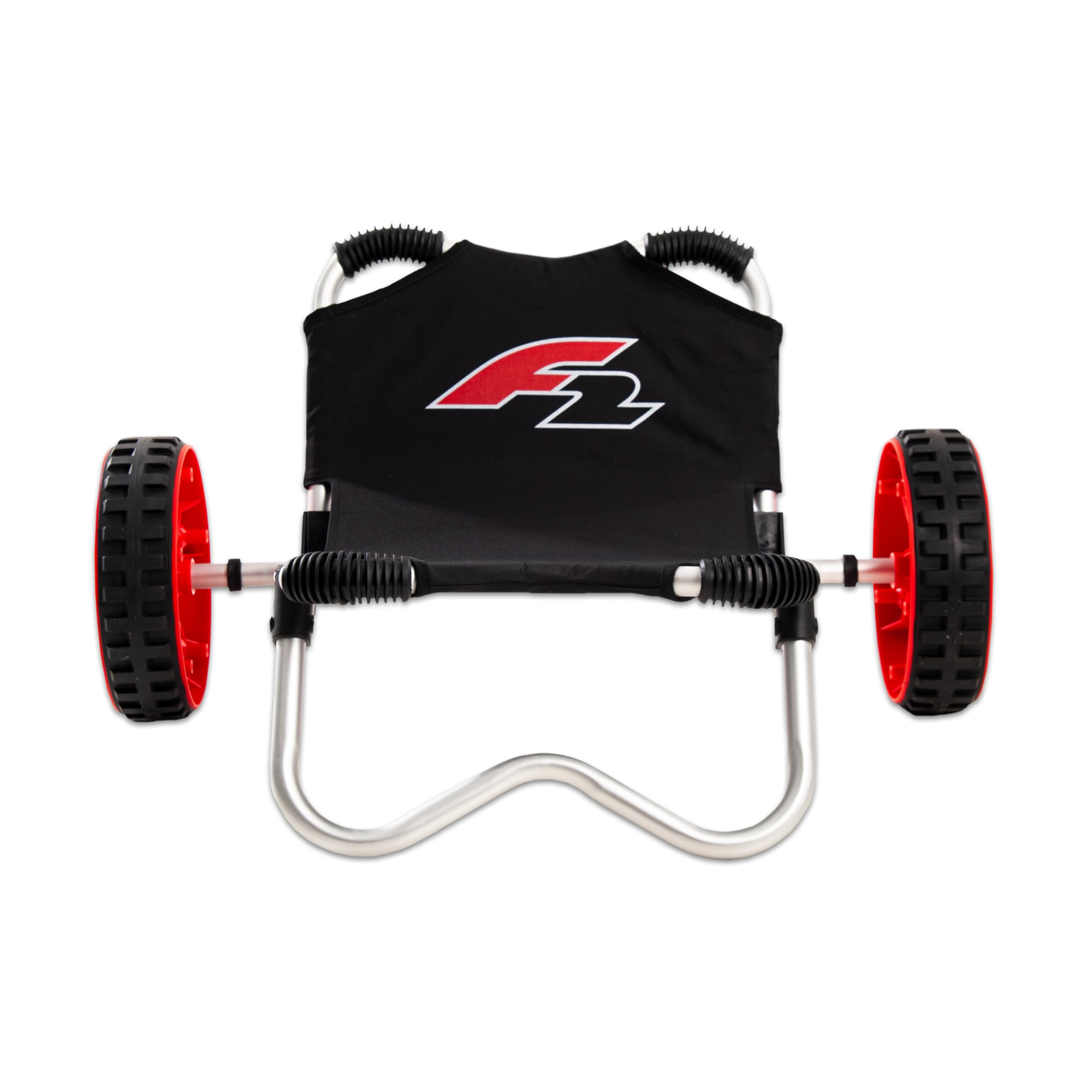 F2 Transportwagen Beach Buggy Schwarz Strandwagen Sitz SUP Transport Wagen Trolley Windsurf Ausrüstung Transportieren