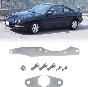 for Honda B-Series B16 B18 EG EK Transmission Mid Plate Mount Brace Anti Pitch