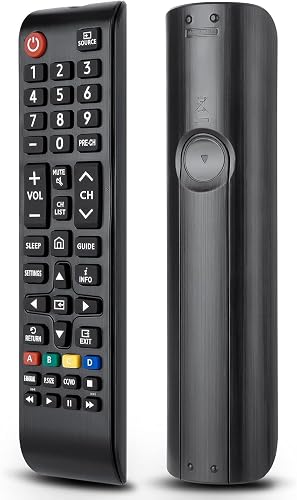 BN59-01301A Universal Replacement Remote Control Compatible with Samsung Smart TVs, LED, LCD, HDTV, 3D TVs(Updated from BN59-01199F/BN59-01289A)
