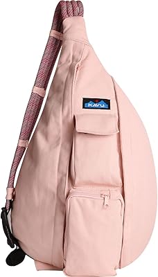 KAVU Rope Bag - Sling Pack for Hiking, Camping, and Commuting - Rosewater