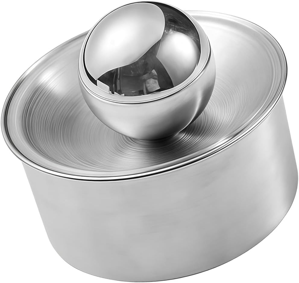 Stainless Steels Dumpling Skin Press Kitchen Tool Handheld Dough Presser Multipurpose for Wrapping Festival Cooking Accessory