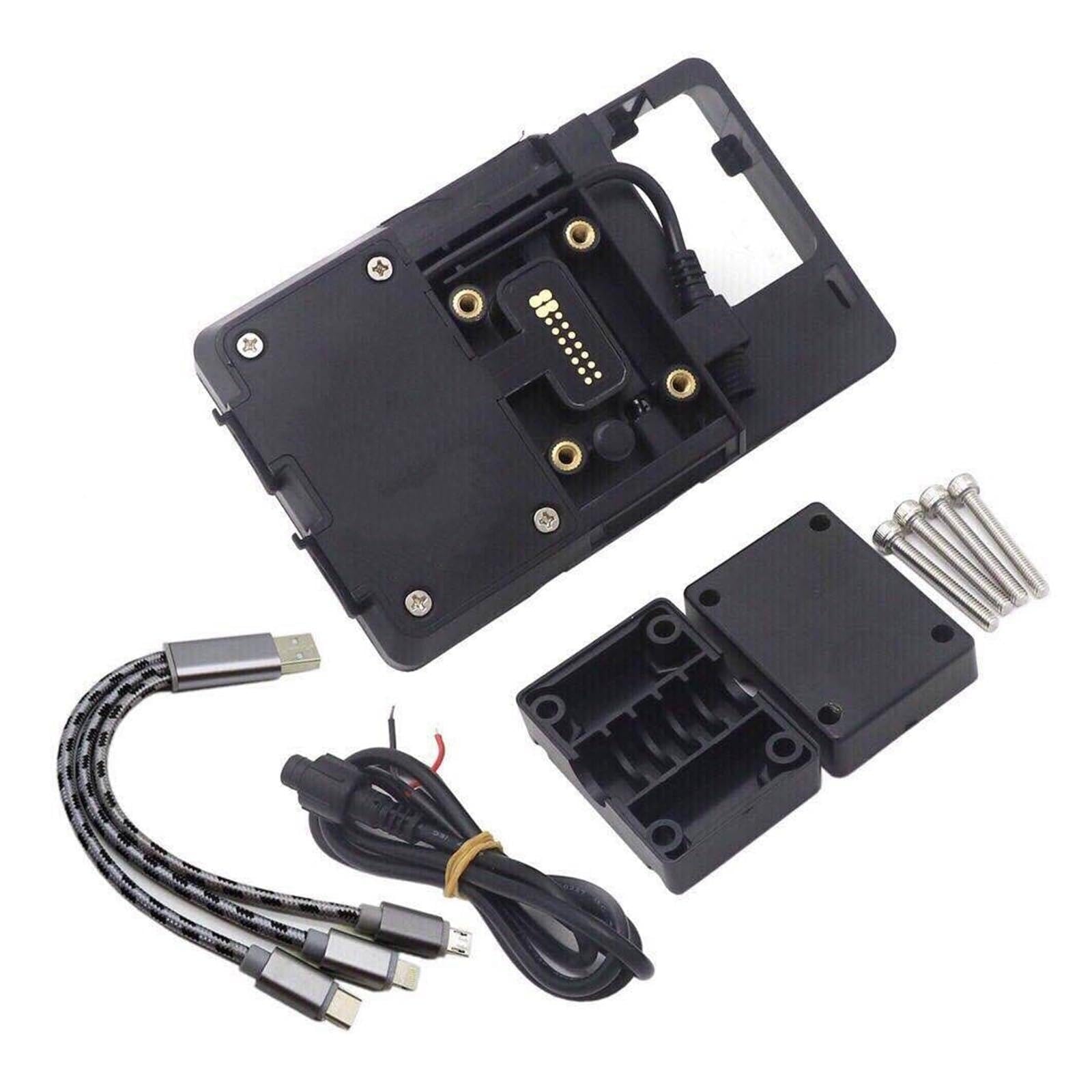 Plaque Navigation GPS Suzuki DL650 V-Strom Support Anti-Choc - 4
