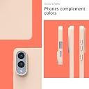 YATWIN Silicone Case for Samsung Galaxy S25 FE 4G, Soft-Touch, Shockproof, DustProof, Antiskid Phone Cover for Samsung Galaxy S25 FE - Light Pink gallery image