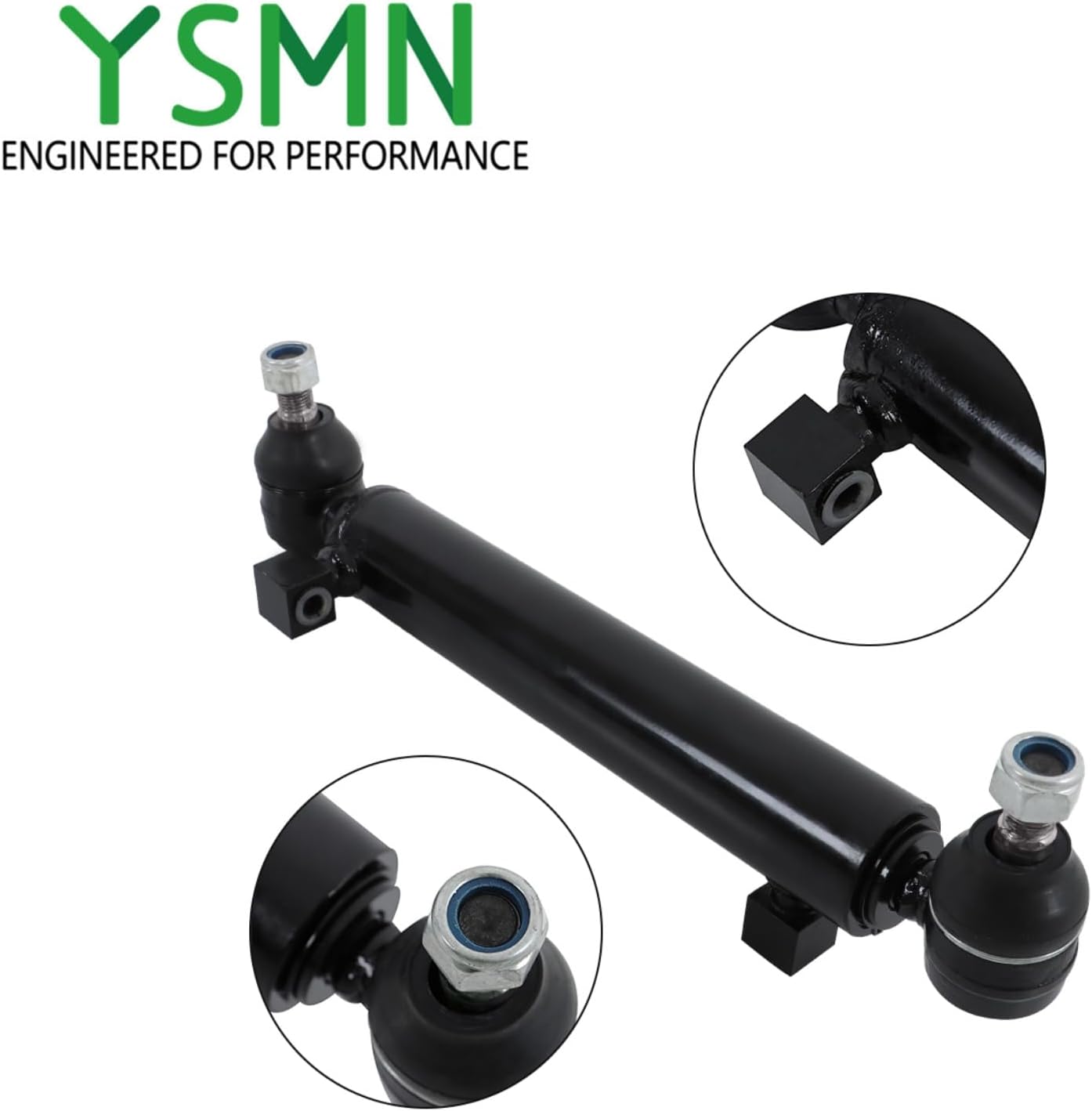 Power Steering Cylinder 85999337 Replacement for New Holland 260C 345D 450 445 445D 250C 545A 545D 555A 655A 4WD RH Model