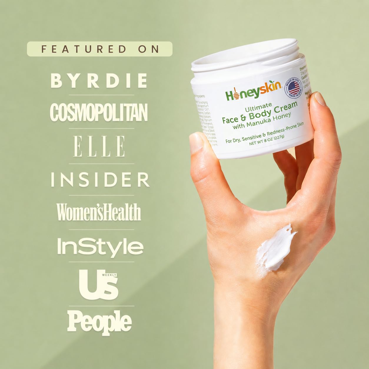 Amazon.com : Honeyskin Ultimate Face & Body Cream with Manuka