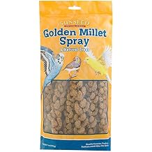 Sun Seed Company BSS10941 Small Bird Millet Spray Treats, 4-Ounce