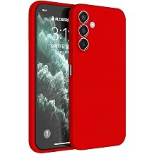 TPU Silicone Case Compatible with Samsung Galaxy M15 5G 6.5", Cover Holster Sleeve - China Red