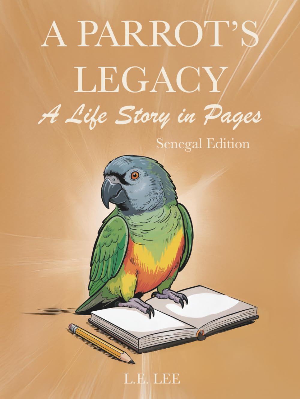 A Parrot’s Legacy: A Life Story in Pages – Senegal Edition: A lifetime parrot care and behavior record journal for Senegal owners to log health, training progress, enrichment, and personal milestones.