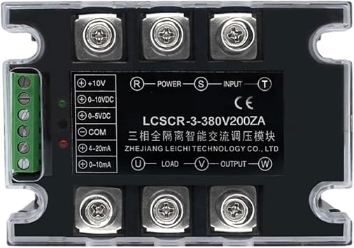 380V 25A 40A 60A 100A 150A 200A Three Phase Fully Isolated Intelligent AC Voltage Regulator Module200A