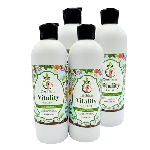 Vista 9 de VermisTerra Vitality - Acelerador de crecimiento, potenciador de energía, fertilizante de plántulas, alimento orgánico para plantas, promueve
