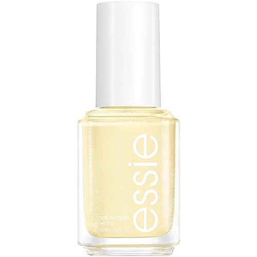 essie Sunny Business lemony yellow nail polish