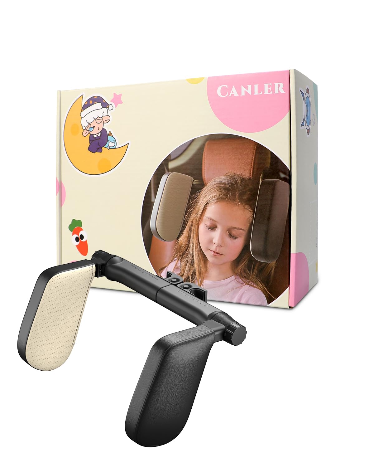 Amazon | CANLER ヘッドレスト 車首枕「2025新型」 子供と大人用