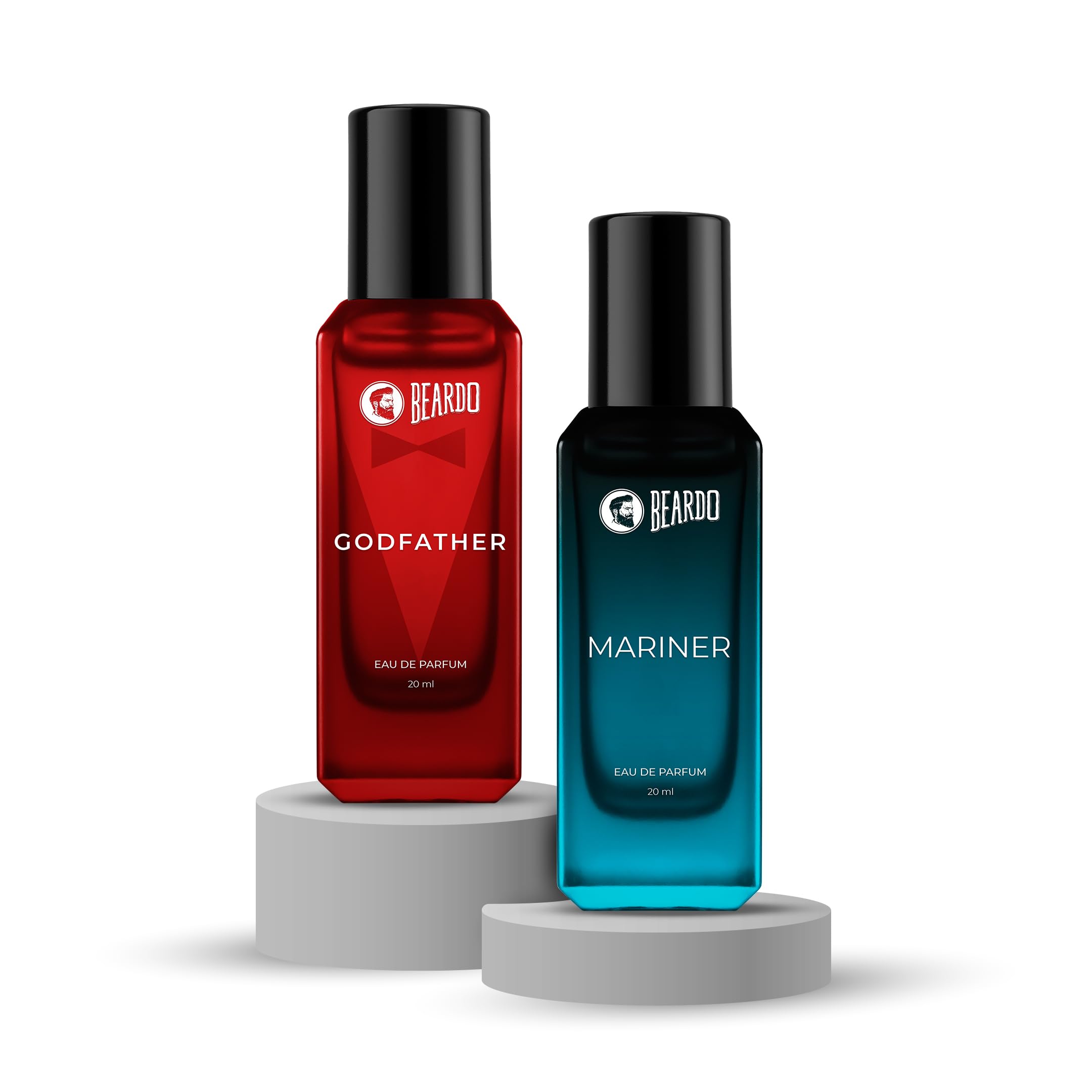 Beardo The Everyday Combo- GodFather & Mariner Perfume for Men (20ml x 2) | Long Lasting Fragrance | Long Lasting Perfume for Men | Gift for Men | Gift for Friend-image-40
