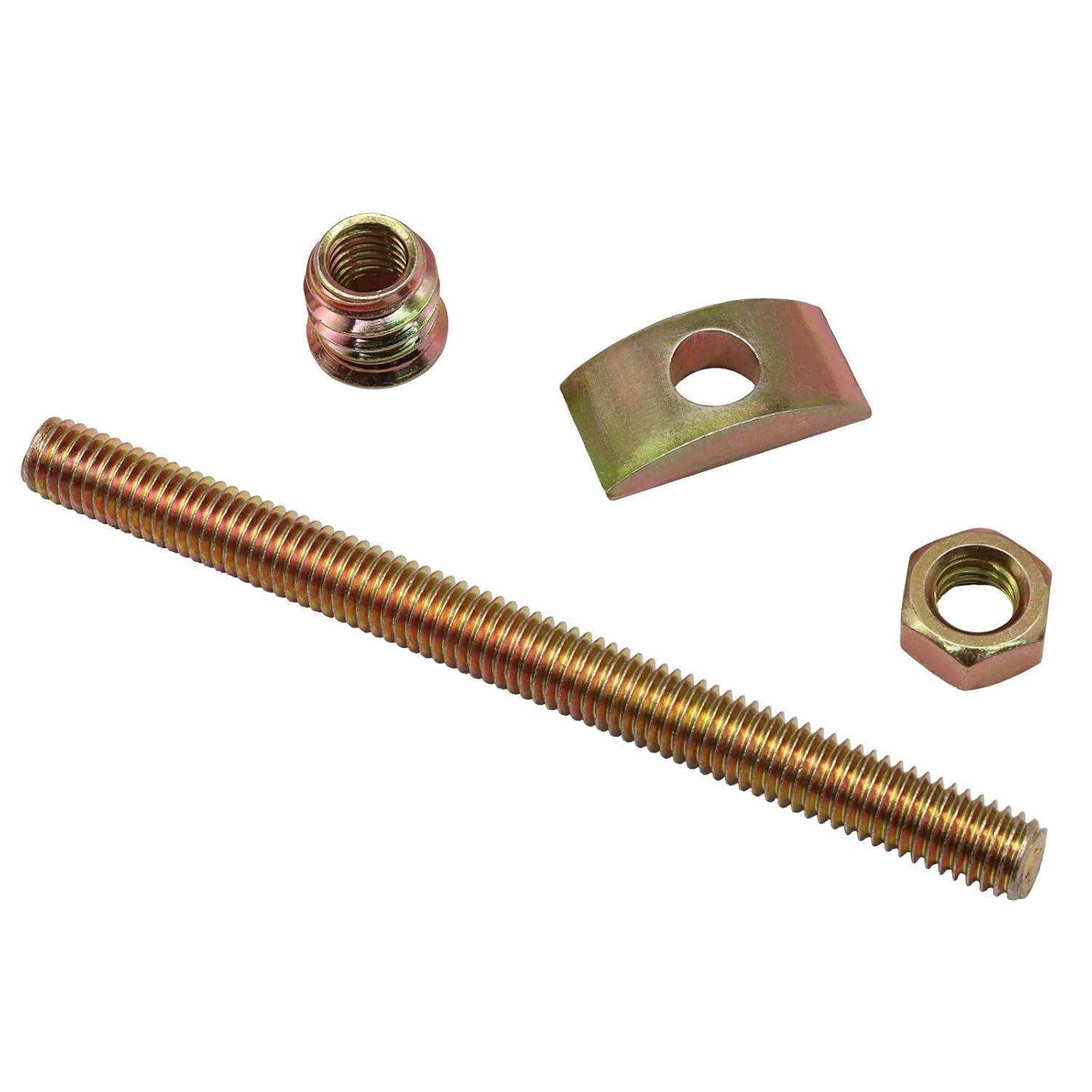Bonsicoky 12-Set Bed Frame Hardware Connector Kit