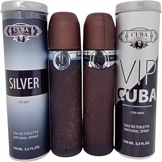 Cuba Silver Masculino Importado + Cuba Vip Importado 100 ml