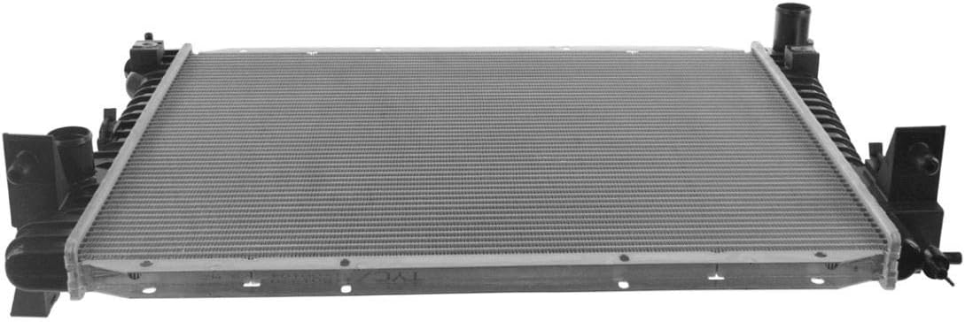Radiator Assembly Aluminum Core Cross Flow Compatible with 2005-2014 Ford Mustang V6 3.7L 4.0L V8 4.6L 5.0L Plastic Tank FO3010270 CU2789