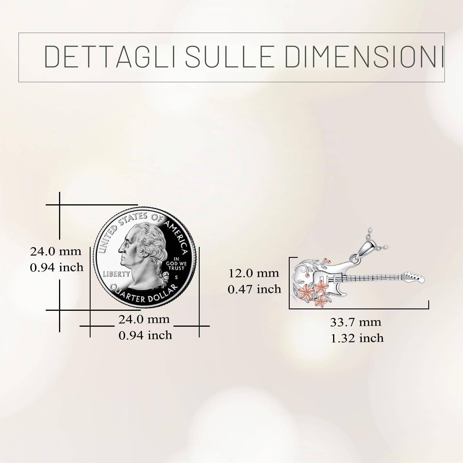 YFN Collana con ciondolo musicale in argento Sterling, gioiello musicale per donne e ragazze, regalo musicale per musicisti