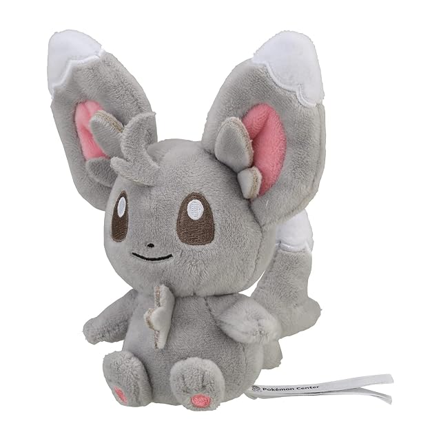 Pokemon Centro: Sitting Cuties: Minccino Plush # 572 - Generación 5-6 pulgadas