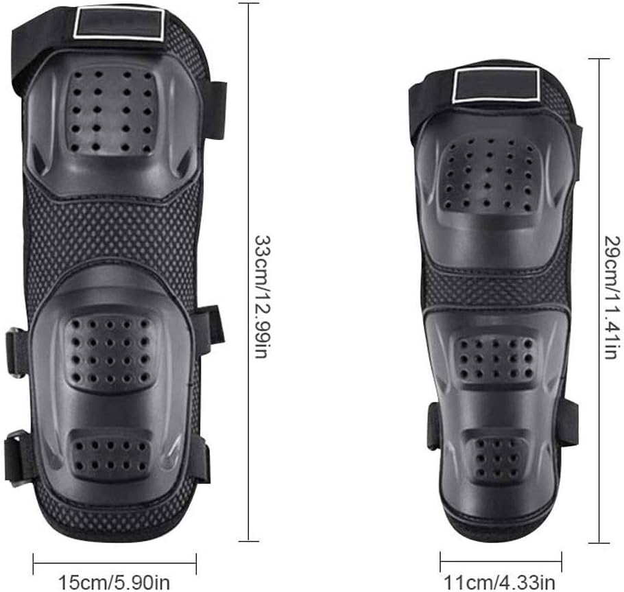 TSWEET Protective Gear Set Elbow Pads and Knee Pads with Adjustable Strap Safety Pad Set for Adult Cycling, Skating, Rollerblading, Scooter Roller