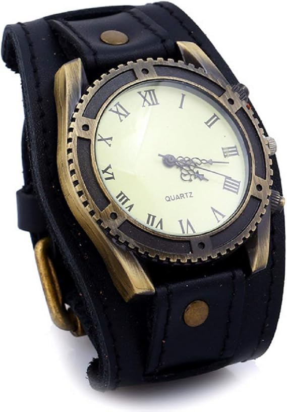 Amazon 日本未発売 男女兼用 時計 ブレスレット Spring Come ブラック革 合金 バングル 黒色 茶 メンズブレスレットウォッチ レトロ 加工 ワイド 太 ベルト 腕時計 レディース 男 女 兼用 ブラック メンズ腕時計 腕時計 通販 Amazon 日本未発売 男女兼用 時計 ブレスレット Spring Come ブラック革 合金 バングル 黒色 茶 メンズブレスレットウォッチ レトロ 加工 ワイド 太 ベルト 腕時計 レディース 男 女 兼用 ブラック メンズ腕時計 腕時計 通販