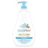 Baby Dove Sensitive Skin Care Baby Wash For Baby Bath Time Rich Moisture Tear-Free and Hypoallergenic, 20 oz (Packaging May Vary)