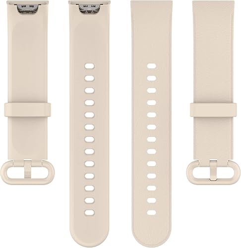 Miniatura 8 de FitTurn Correas compatibles con Xiaomi Mi Watch Lite/Redmi Watch, paquete de 6 correas de silicona de repuesto de silicona suave de liberación