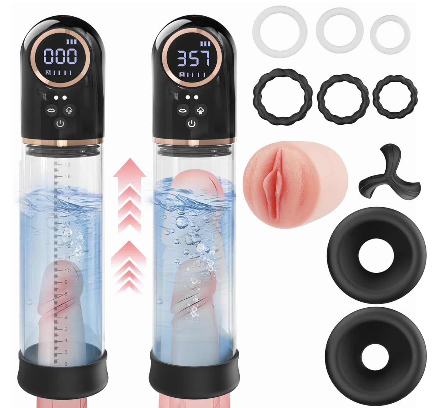 Ultra Sensation Shaking Back Stopper with Wireless Remote Control and 10 Intensity Settings EB33052