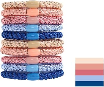 Elastische Haargummis Für Mädchen – Mega-Set Mit 1683 Teilen | Haarbänder, Spangen & Werkzeuge In Neutralen Farben