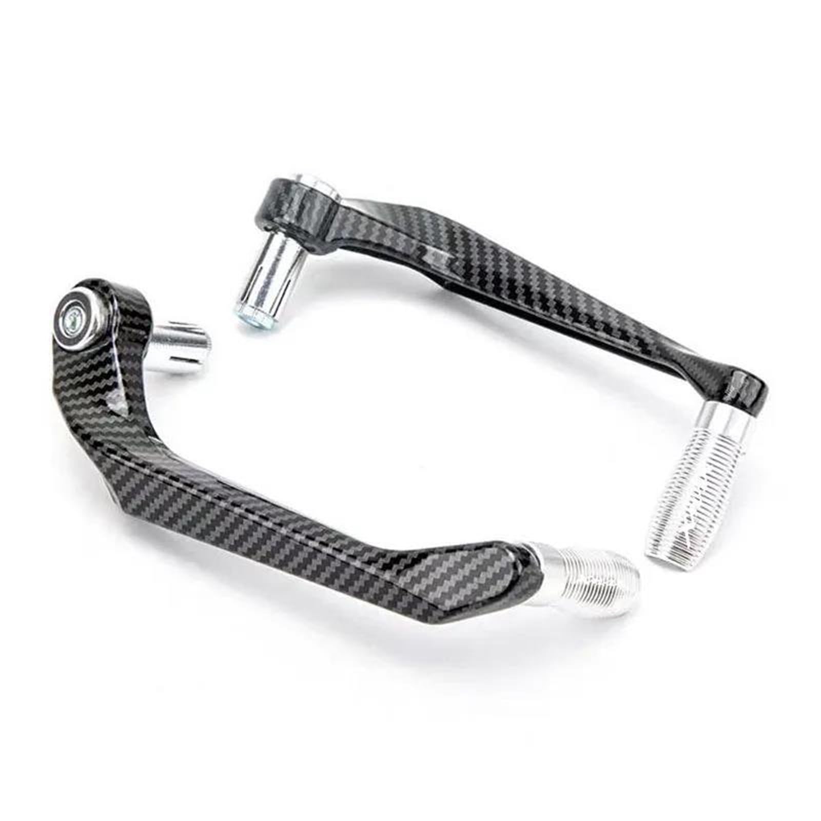 XEFLP Motorcycle Handguards for Y-AMAHA Xmax 300 125 Xmax300 Xmax250 XMAX400 Xmax125 Motorcycle Handguards Handlebar Brake Clutch Levers Guard Protector(Silver)