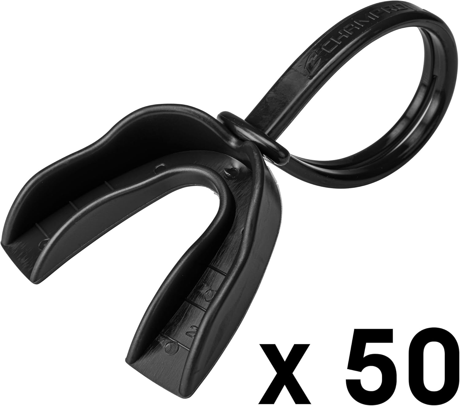 Champro Mouthguard with Strap, Pack of 1, Ideal for Football, Lacrosse, and More.