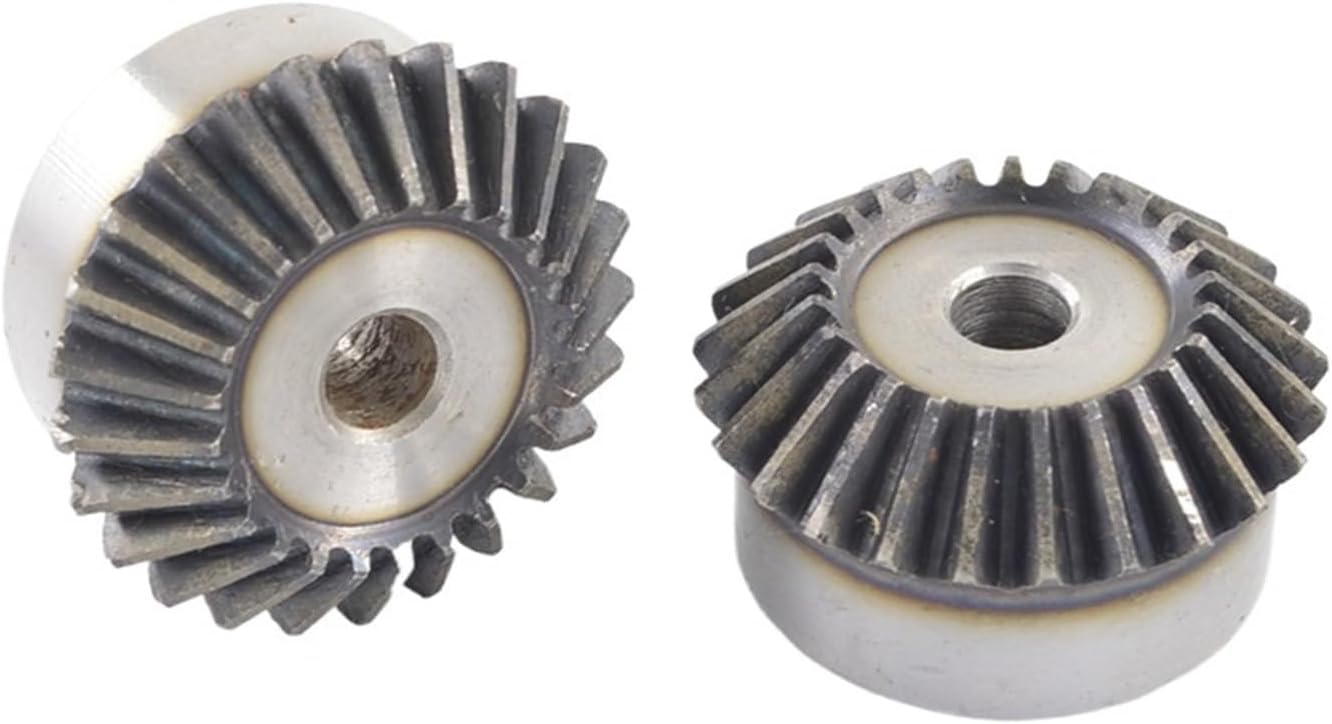 Industrial Machinery Pinion Gear 15/16/17/18/19/20121/22/23/24/25/26/27/28/29/30 Teeth Bevel Gear 90 Degree Hard Tooth Surface (Size : 3 mod 26 T)