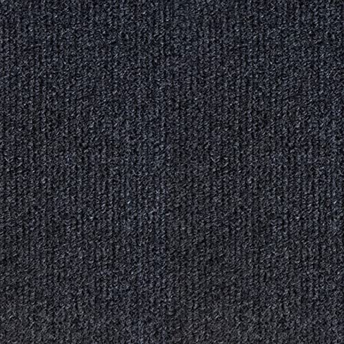 Losetas de Alfombra Autoadhesivas de 30 x 30 cm, multifuncionales, 8 Unidades, para Uso residencial y Comercial, fáciles de despegar y Pegar (Negro y Gris)