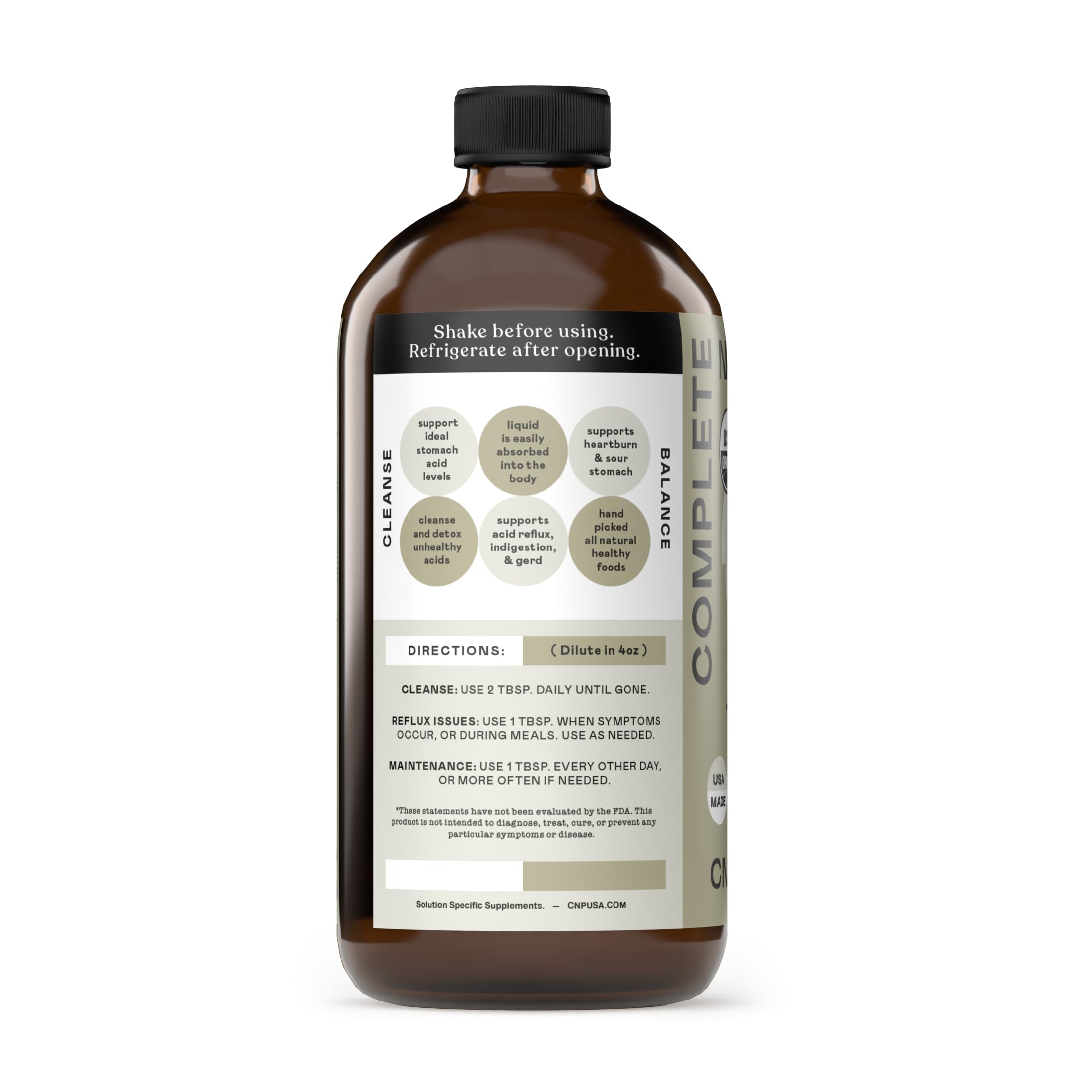 Acid Reflux Complete 16oz - Natural Organic Liquid & Amish Reflux Relief Remedy & Medicine (Pack of 2) — Amazon image 2