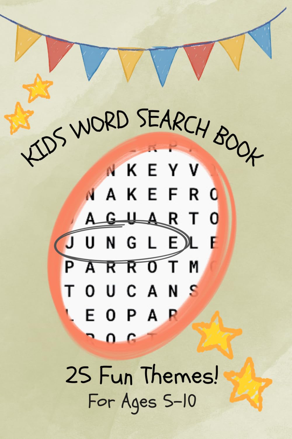 Children's Word Search Activity Book