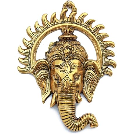 Exquisite Ganesha Wall Hanging: Adorn Your Home with Divine Presence