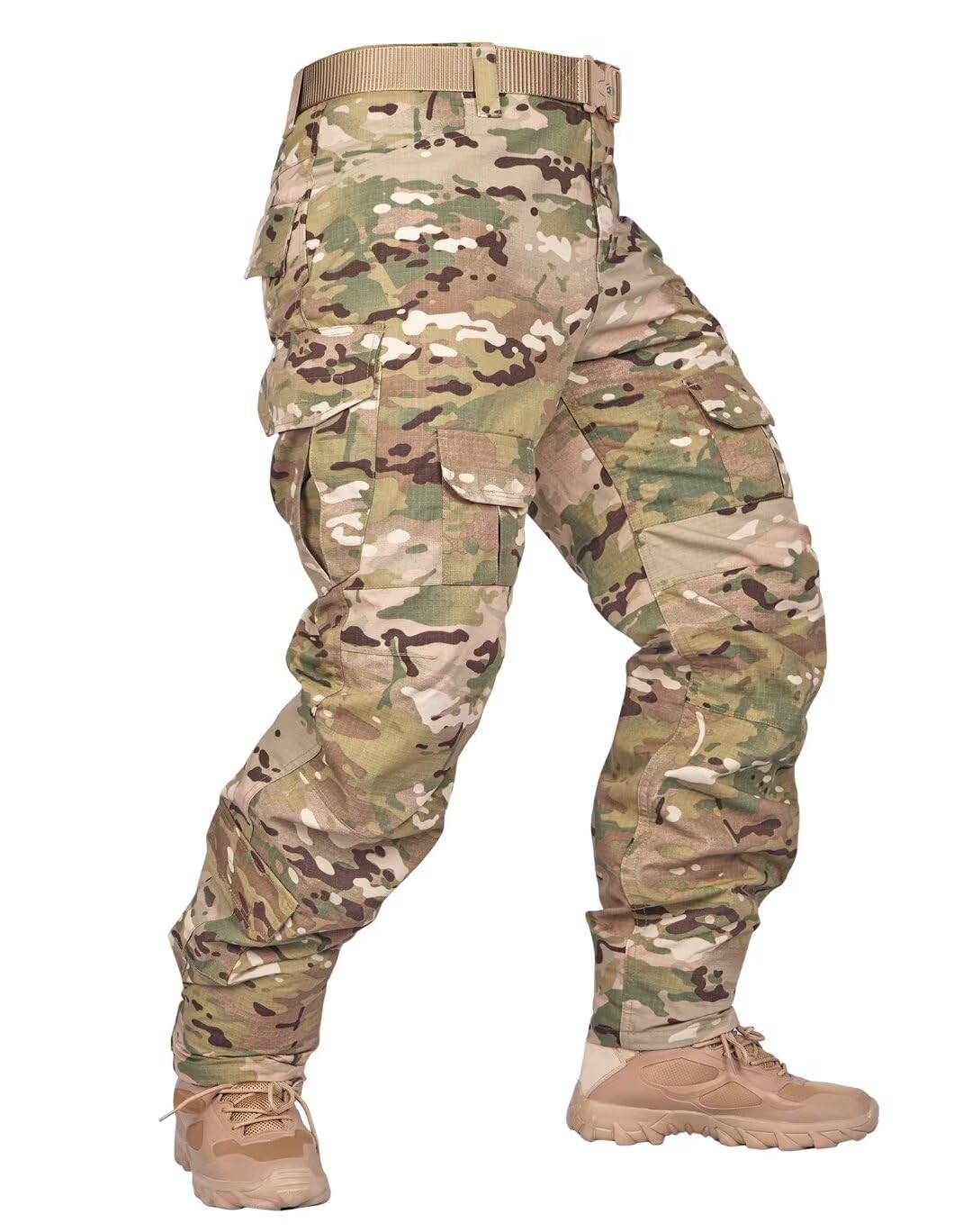 TRGPSGMen's Hiking Pants, Outdoor Lightweight Travel Pants Cargo Pants Work Pants for Men