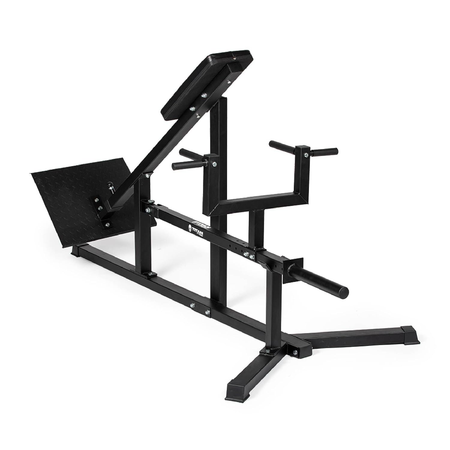 Titan Chest Supported TBar Row Machine Adjustable Amazon.in Home