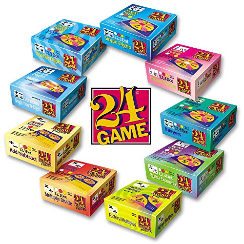 24 GAME Factors/Multiples juego de mesa educativo miniatura 2