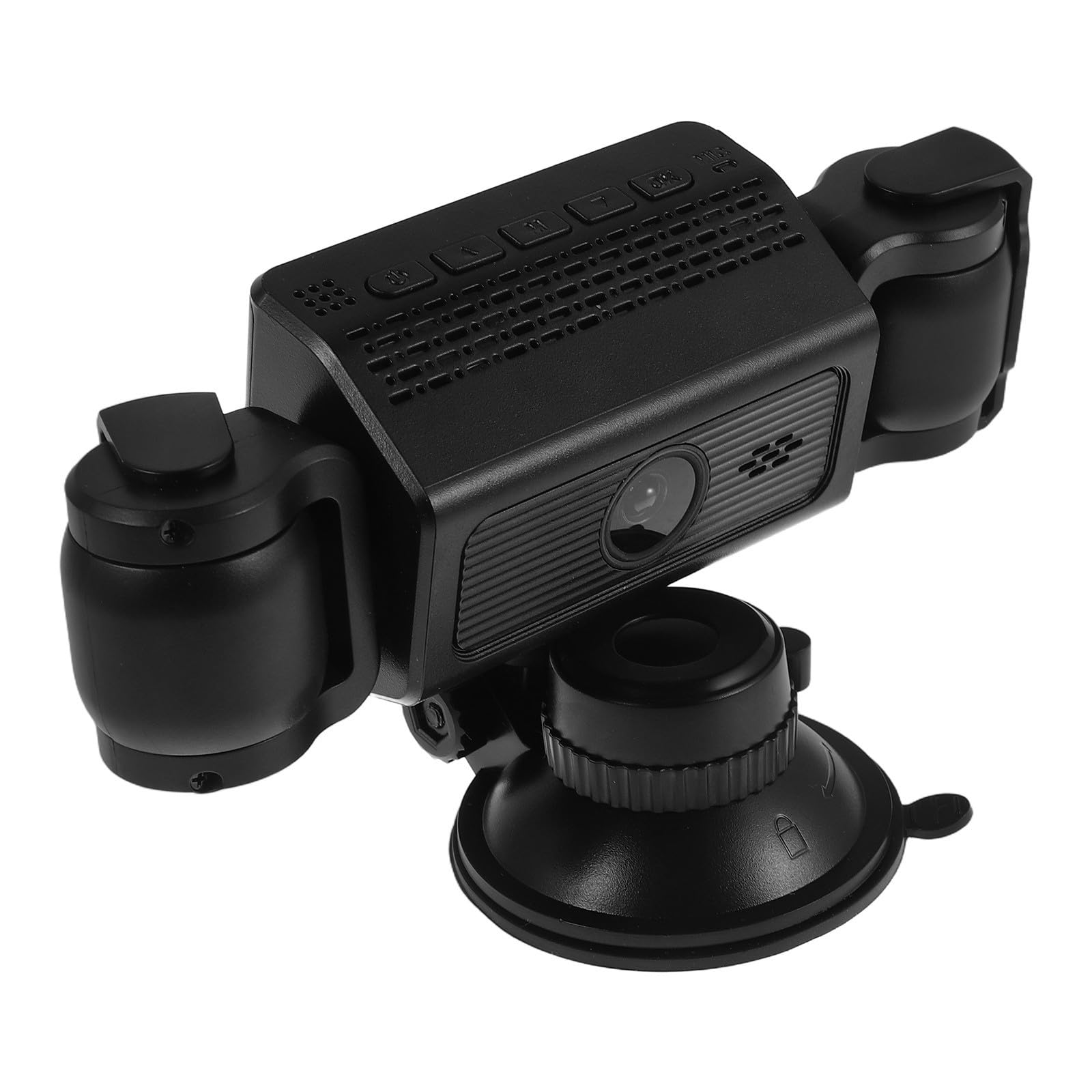 Cabilock Cámara de Tablero para Coche con Lente Gran Angular y Fácil Instalación, Material Abs Negro, Visión Nocturna y Modo de Estacionamiento para Seguridad Interior del Vehículo