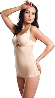 LIPOELASTIC® VH Variant - Compression Girdle with Adjustable Hooks and Eyes (L, Natural)