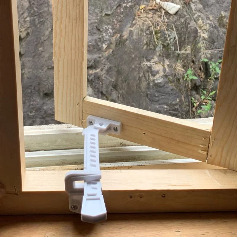 Serrure de sécurité de porte de fenêtre abdos avec loquet - 7