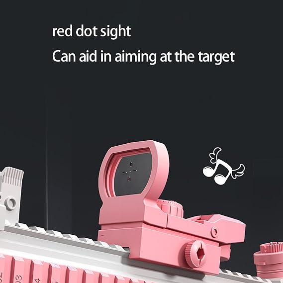 M416 Automatic Electric Water Gun, 500cc Large Capacity, Can Connect External Coke Water Bottle, Summer Water Beach Outdoor Water Fighting Swimming Pool Kids Toy Gift Color: Blue
